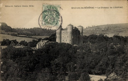 CPA Sévérac Le Chateau Aveyron, Schloss Loupiac - Autres & Non Classés