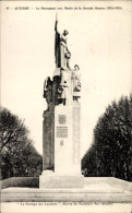 CPA Auxerre Yonne, Monument Aux Morts De La Grande Guerre, Le Partage Des Lauriers - Other & Unclassified
