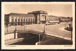 CPA Mülhausen, Pont Am La Gare  - Other & Unclassified