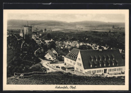 AK Hohenfels /Opf., Ortsansicht Mit Turm  - Autres & Non Classés