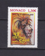 MONACO 2019 TIMBRE N°3164 NEUF** CIRQUE - Ongebruikt