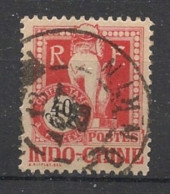 INDOCHINE - 1922 - Taxe TT N°YT. 42 - Dragon D'Angkor 40c Vermillon - Oblitéré / Used - Gebruikt