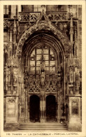 CPA Thann Elsass Haut Rhin, Kathedrale, Portail Lateral - Autres & Non Classés