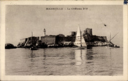 CPA Marseille Bouches Du Rhône, Chateau D'If - Autres & Non Classés