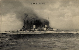 CPA Deutsches Kriegsschiff, SMS Moltke, Panzerkreuzer, Kaiserliche Marine - Sonstige & Ohne Zuordnung