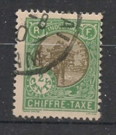 INDOCHINE - 1927 - Taxe TT N°YT. 47 - Pagode Mot-Cot 2c Vert - Oblitéré / Used - Gebruikt