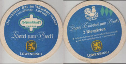 5003585 Bierdeckel Rund - Löwenbräu - Hotel Gockl - Sous-bocks