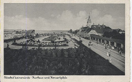 X123694 POLOGNE POLSKA POMERANIE OCCIDENTALE SWINOUJSCIE SWINEMUNDE KURHAUS UND KONZERTPLATZ - Polen