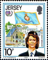 Jersey Poste N** Yv:344/348 Année Internationale De La Jeunesse - Jersey