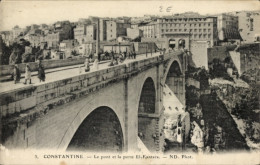 CPA Constantine, Algerien, Brücke, Porte El-Kantara - Other & Unclassified