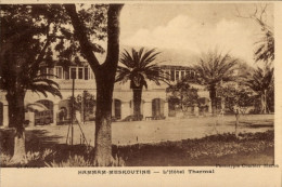CPA Hammam Meskoutine Algerien, Thermalhotel - Other & Unclassified