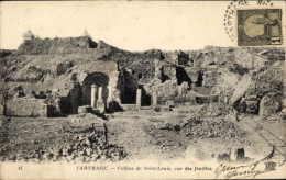 CPA Karthago Karthago Tunesien, Hügel Von Saint Louis, Blick Auf Die Ausgrabungen - Tunisia