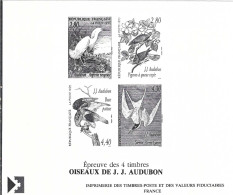 FRANCE Ca.1996:  Epreuve "Oiseaux De J.J. Audubon" - Artist Proofs