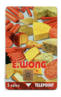 Fromage Télécarte Pérou Phonecard (salon 615) - Perù