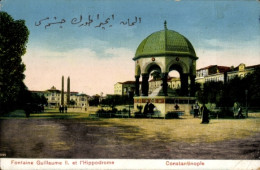CPA Konstantinopel Istanbul Türkiye, Wilhelm-II.-Brunnen, Hippodrom - Turkey