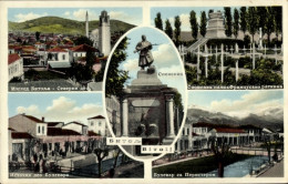 CPA Bisctrica Bitola Mazedonien, Detailansichten, Denkmal - Macedonia Del Nord