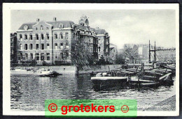 ROTTERDAM Haringvliet Met Ooglijdersgesticht Rond 1950 - Rotterdam