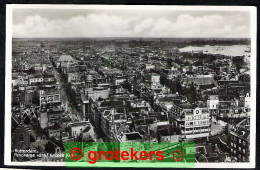 ROTTERDAM Panorama Vanaf Groote Kerk Rond 1935 - Rotterdam