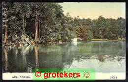 APELDOORN Groote Vijver In Het Koninklijk Park Ca 1913  - Apeldoorn