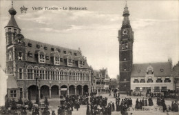 CPA Gent Lüttich, Weltausstellung 1913, Altflandern, Das Restaurant - Sonstige & Ohne Zuordnung