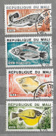 (Timbres). Mali. Lot N°1 Poissons Fish - Mali (1959-...)
