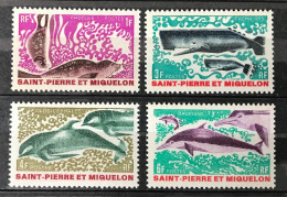 Lot De 4 Timbres Neufs** Saint Pierre Et Miquelon 1969 Yt N° 391 À 394 - Neufs