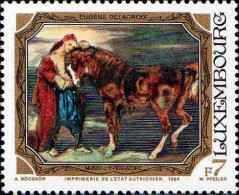 Luxembourg Poste N** Yv:1051 Mi:1101 Eugène Delacroix Tableau - Unused Stamps