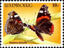 Luxembourg Poste N** Yv:1085 Mi:1135 Vanessa Atalanta - Unused Stamps