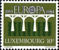 Luxembourg Poste N** Yv:1048 Mi:1098 Europa Cept Pont De La Coopération - Ongebruikt