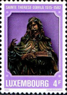 Luxembourg Poste N** Yv:1004 Mi:1054 Sainte Therese D'Avilla - Unused Stamps