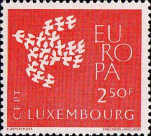 Luxembourg Poste N** Yv: 601 Mi:647 Europa Cept Colombe - Ungebraucht