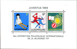 Luxembourg Bloc N** Yv: 8 Mi:8 Juventus 1969 - Blocks & Sheetlets & Panes