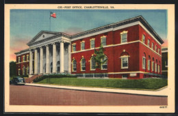 AK Charlottesville, VA, United States Post Office  - Andere & Zonder Classificatie