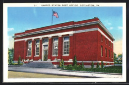 AK Covington, VA, United States Post Office  - Altri & Non Classificati