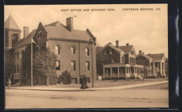 AK Fortress Monroe, VA, United States Post Office And Officers` Row  - Altri & Non Classificati