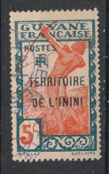 ININI - 1932-38 - N°YT. 4 - Chasseur à L'arc 5c - Oblitéré / Used - Oblitérés