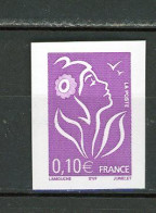 BH-20 Belle Variété Marianne De Lamouche N° 3732ba ** Non Dentelé Sans Phosphore. TRES GRANDE RARETE  A Saisir !!! - Unused Stamps