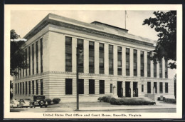 AK Danville, VA, US Post Office And Court House  - Andere & Zonder Classificatie