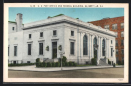 AK Gainesville, GA, US Post Office And Federal Building  - Autres & Non Classés