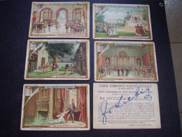 Original Old Cards Chromos Liebig  S 279 TED Les Huguenots Complet - Liebig