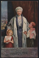 Künstler-AK Kaiserin Auguste Victoria Königin Von Preussen Mit Jungen Kindern  - Royal Families