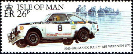 Man Poste N** Yv:364 Mi:364 Manx Rally-Ari Vatanen 1976 - Isle Of Man