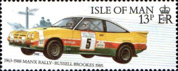 Man Poste N** Yv:363 Mi:363 Manx Rally-Russell Brookes 1985 - Man (Ile De)