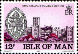Man Poste N** Yv:234 Mi:243 King William's College - Man (Ile De)