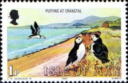 Man Poste N** Yv:219 Mi:220 Puffins At Cranstal - Man (Insel)