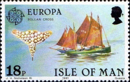Man Poste N** Yv:183 Mi:188 Europa Cept Bollan Cross - Isle Of Man