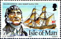 Man Poste N** Yv:170 Mi:173 William Kermode-Brid Robert Quayle 1819 - Isle Of Man
