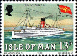 Man Poste N** Yv:163 Mi:170 Ben-My-Chree IV - Isle Of Man