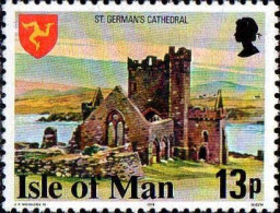 Man Poste N** Yv:107A Mi:114A St.German's Cathedral - Isle Of Man