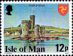 Man Poste N** Yv:106A Mi:113A Tower Of Refuge - Man (Insel)